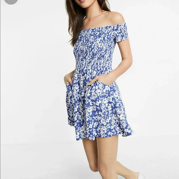 express floral off the shoulder dress Express Women's Mesh Floral Off The Shoulder Ruched Maxi Dress Large